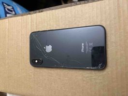 Apple iPhone Smartphone schwarz gebraucht mit Defekt