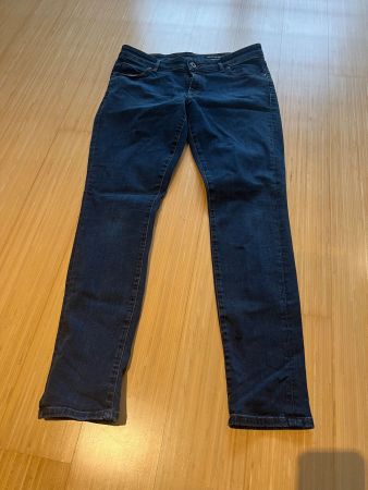 Damen Jeans Gr. 38 Skinny dunkelblau wenig getragen