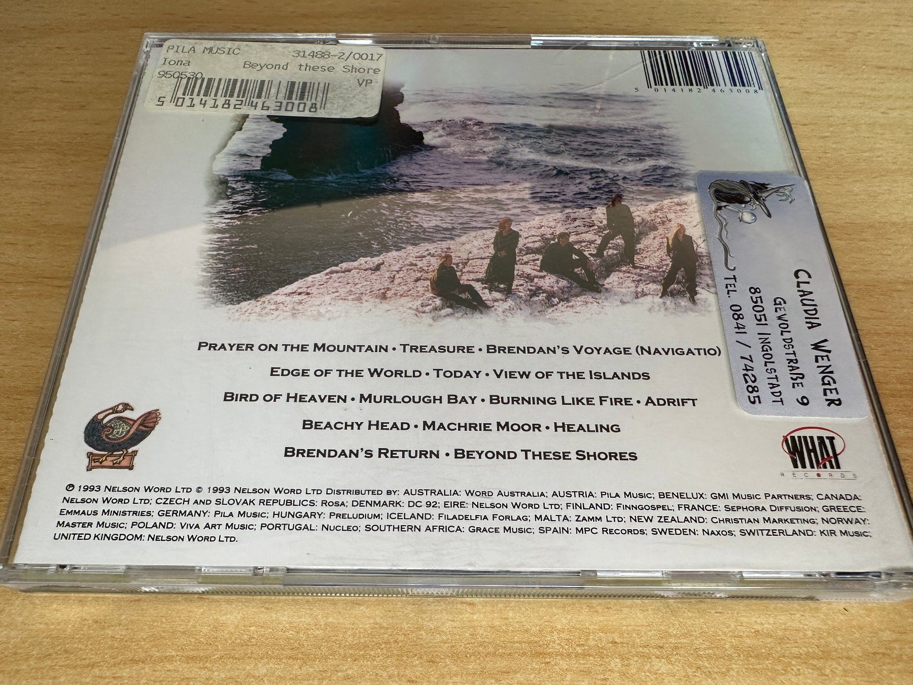 CD: Iona – Beyond These Shores – Usato da Rikon im Tösstal venduto da Alpenmutz 1