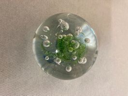 Glas Dekokugel grün blau Blickfang Deko Wohnzimmer
