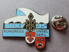 PIN MILITÄR SBKV KONGRESS ENGELBERG 95, WAPPEN