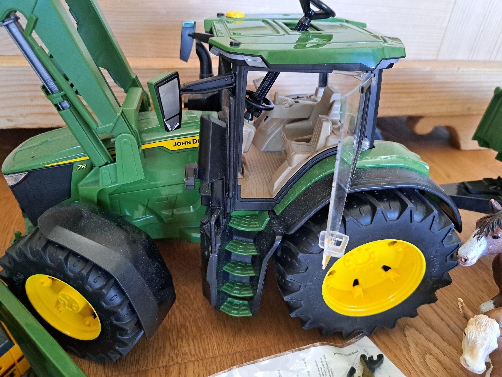 Bruder Giocattoli: Bruder Schleich Traktor Tiere Bagger Set – Usato da bazenheid venduto da salerno007 7