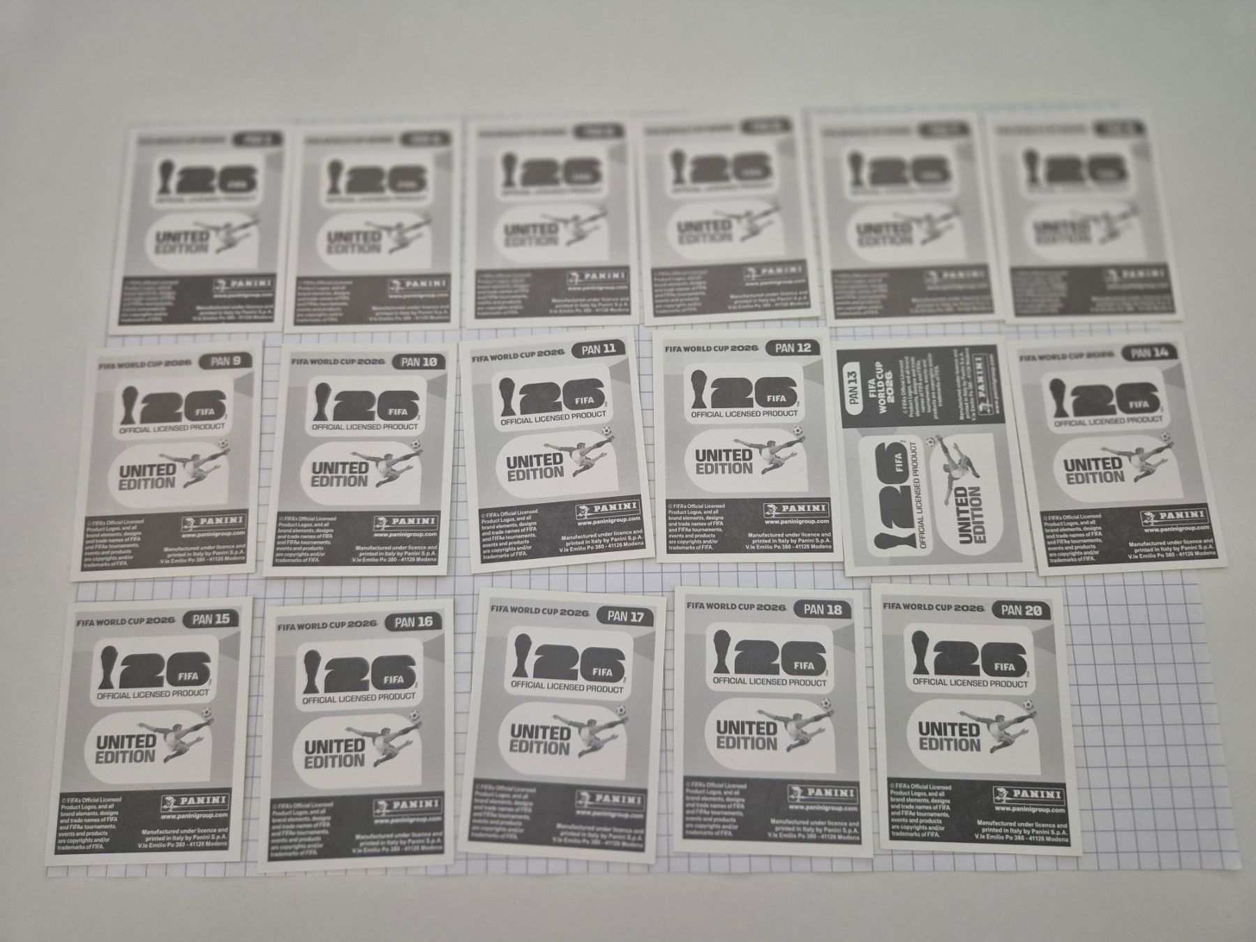 Panini Carte collezionabili: WM Sticker Panini 2026 Team Panama – Usato da Uster venduto da Ausmister12 1