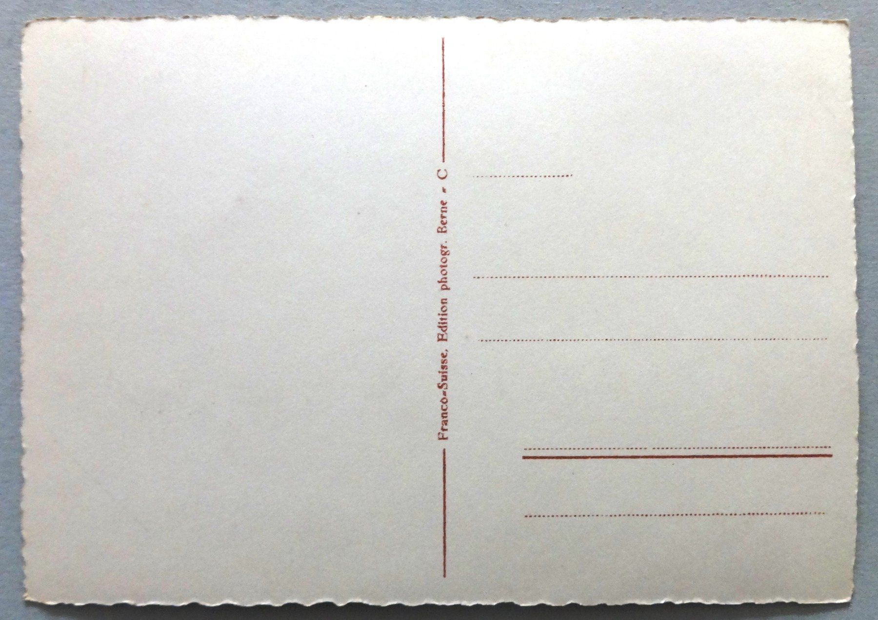 Cartoline postali: Bern, Ausblick von der Bundesterrasse – Usato da Fétigny venduto da Billy2miny 1