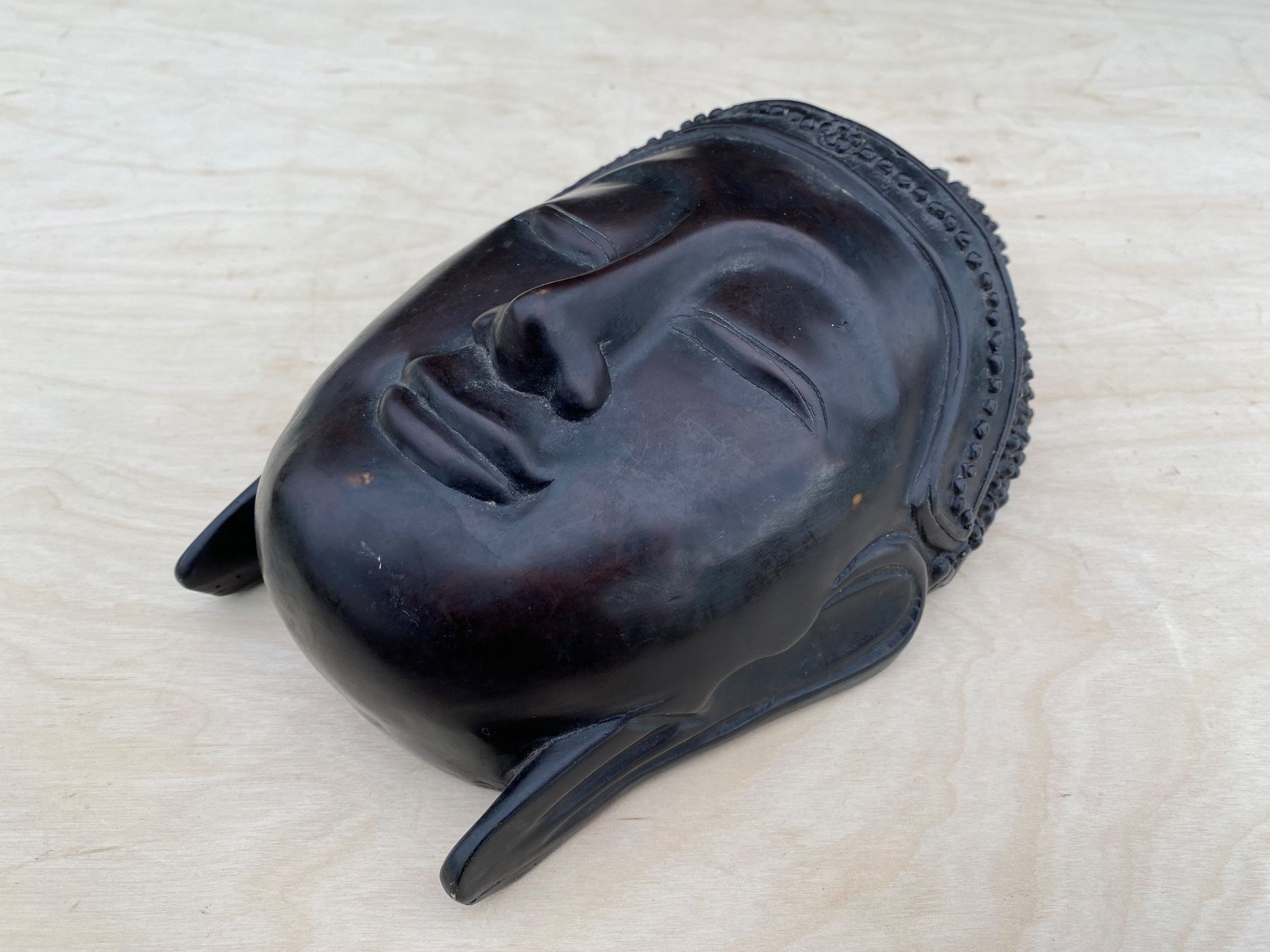 Maschere: schöne alte Buddha Maske – Usato da Feldbach venduto da Olive1 2
