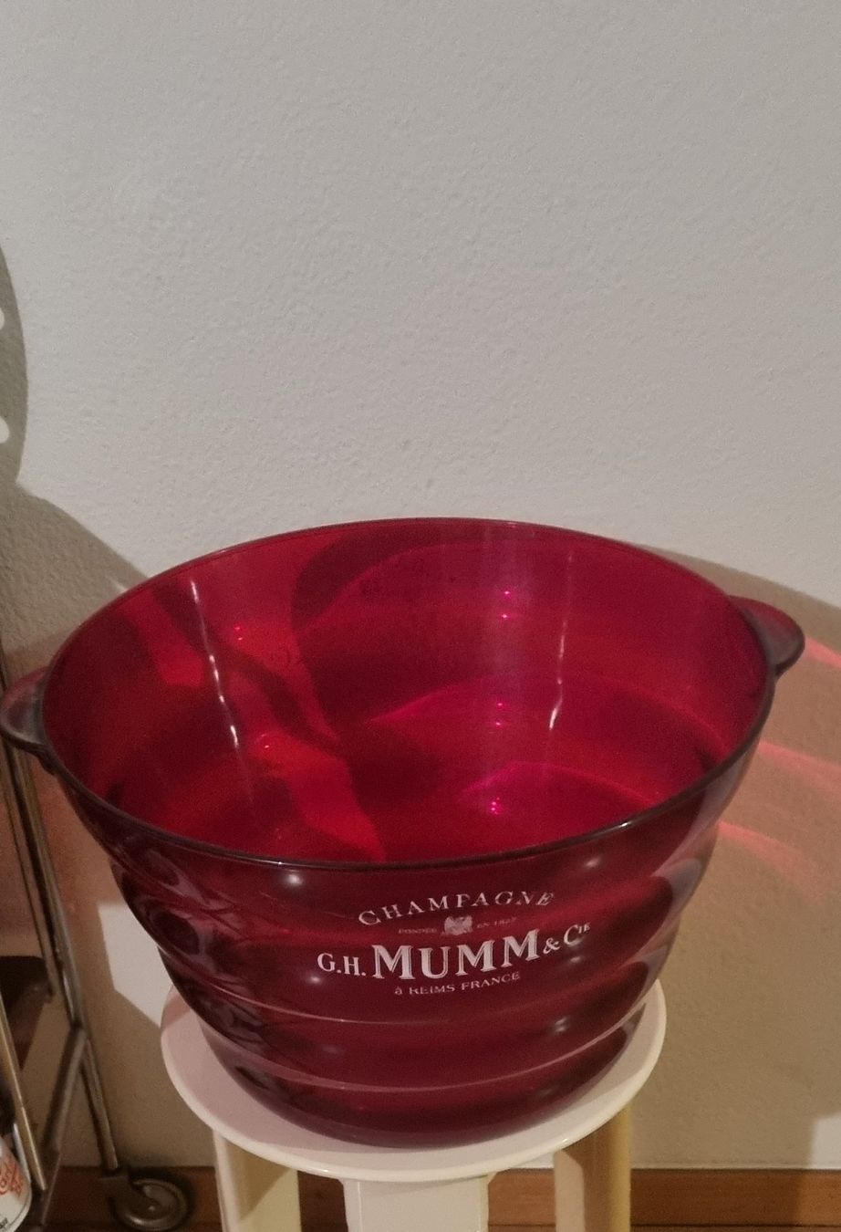 Altro: Champagnerkühler  G. H. MUMM Champagner Eimer / 1970er Jahre – Usato da Basel venduto da Jcva 2