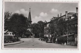 JUSSY Hotel - Oldtimer Auto - Tanksäule