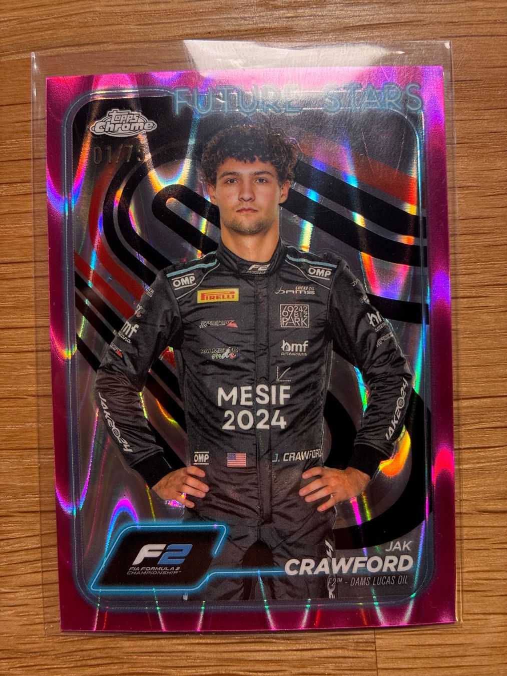 Topps Carte collezionabili: Topps Chrome F1 Jak Crawford /75 – Usato da Wangenried venduto da Garagara