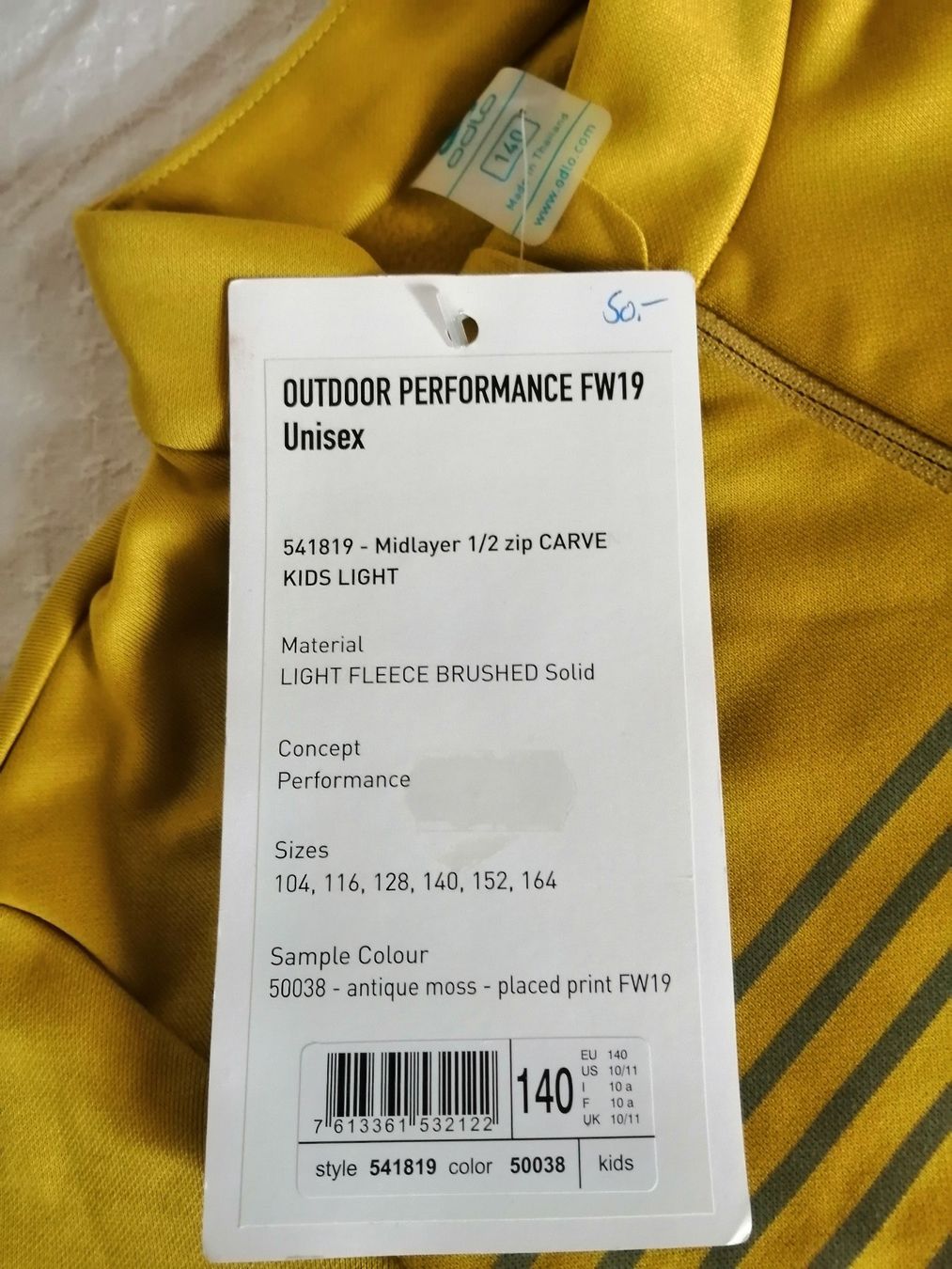 Odlo Pulls & Sweat-shirts: Odlo Fleece Pullover - 140 NEU – Neuf avec emballage d'origine à Honau par holunder3 3