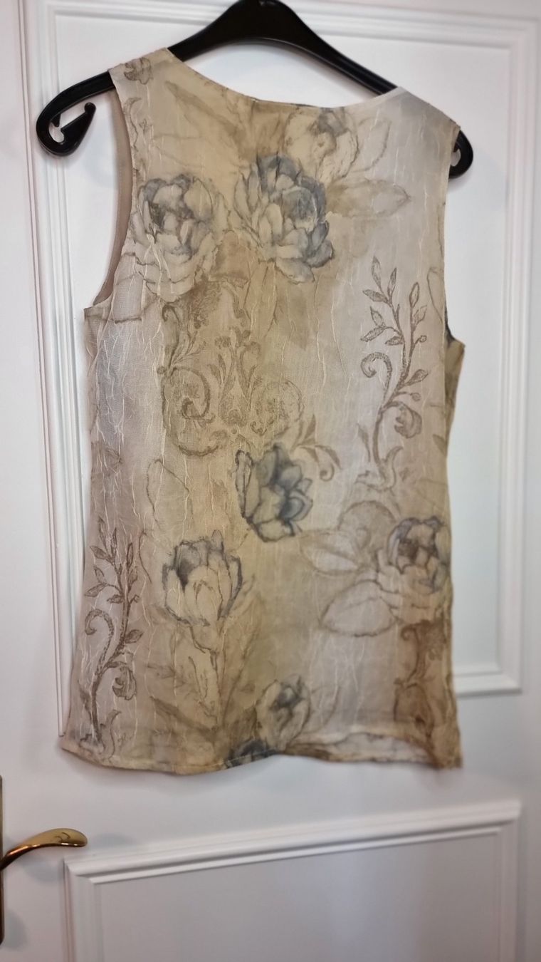 Camicette: Elegante bluse Grösse 38-40 beige... – Usato da Wald ZH venduto da CapLux 5