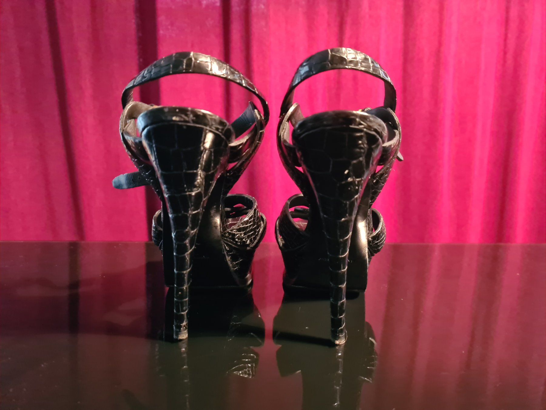 Saint Laurent Scarpe da donna: Saint Laurent Tribute Sandals 37,5 – Usato da Kloten venduto da Kri23 7