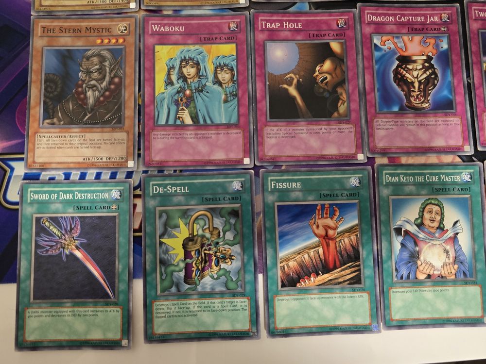 Yu-Gi-Oh! Karten Sammlung SDY- 4