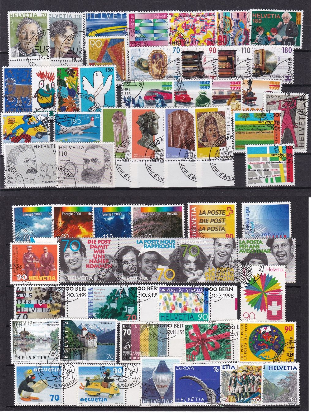 Tutti i francobolli: CH Lot "Abo" bis 2003, Briefmarken, FDCs – Usato da Münchwilen AG venduto da Nesar 1