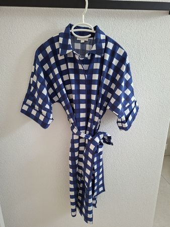 COS Sommerkleid Gr. 34 Seersucker