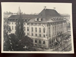 ZÜRICH FOTOKARTE Mythenquai 60, Stammhaus der Swiss Re, 1939
