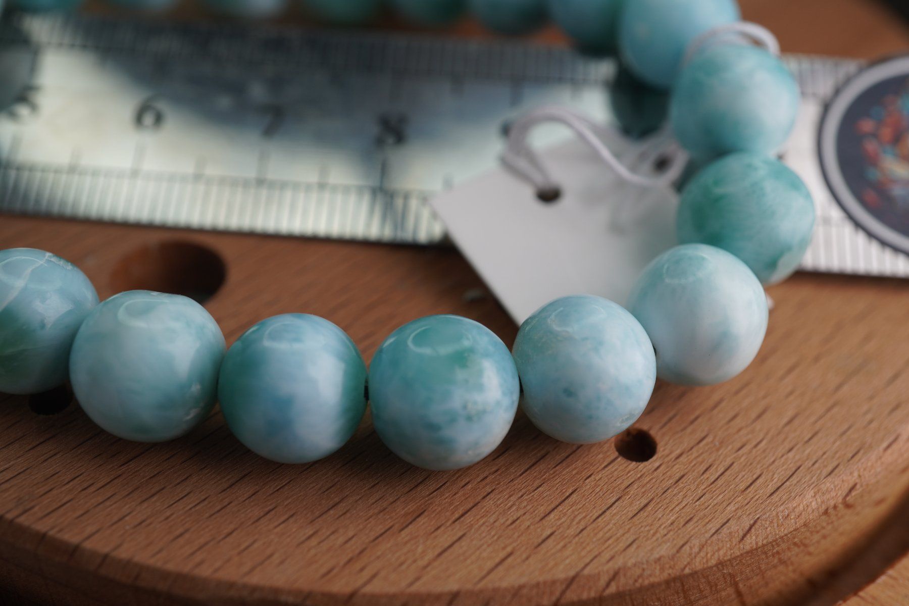 Minéraux & Lithothérapie: Larimar    Top   Armband Kugel 10mm Topstone – Neuf avec emballage d'origine à Eschenbach SG par topstone 7