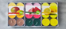 36 Kerzen Mango Wassermelone Zitrone Neu
