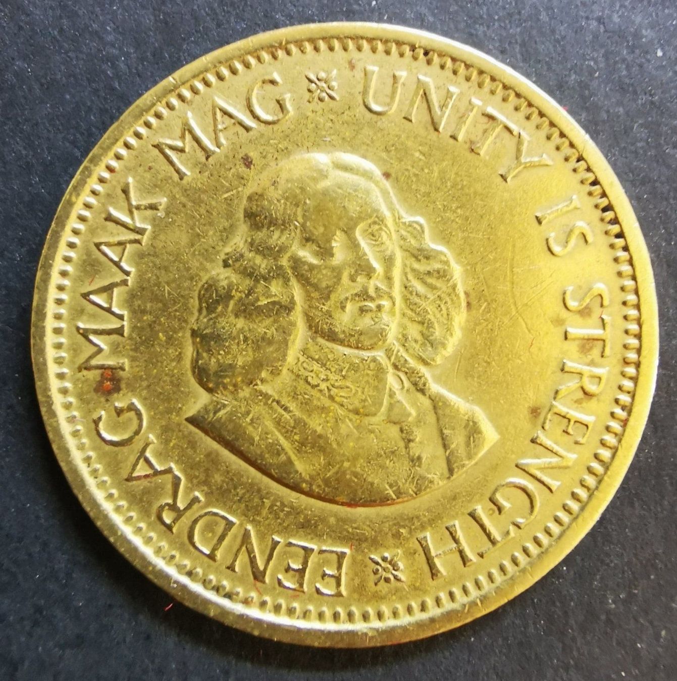 Tutti le monete: P39 Afrique du Sud 1/2 Cent 1961 Van Riebeeck – Usato da Cousset venduto da Patricio77