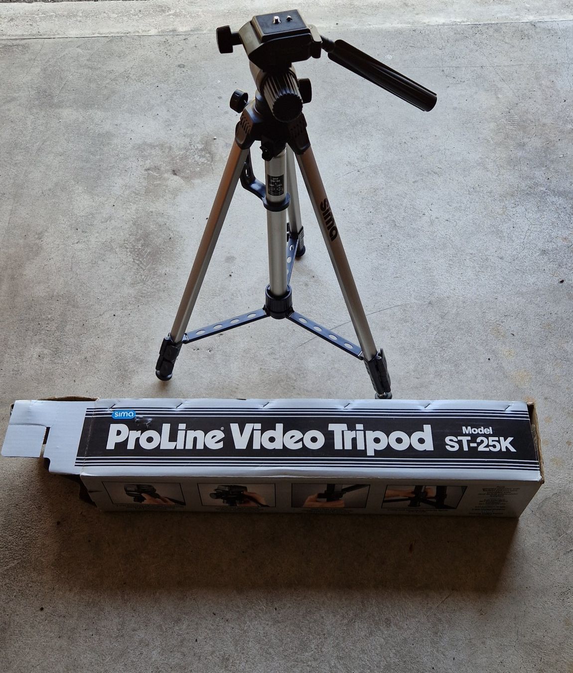 Treppiedi & Teste: SIMA ProLine Video Stativ ST-25K – Usato da Laufen venduto da nostalgie0811