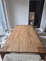 Solid Oak Dining Table - Winter Sale - Great Condition
