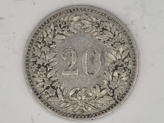 Tutti le monete: 20 rappen 1900 – Usato da Bure venduto da chap981 1
