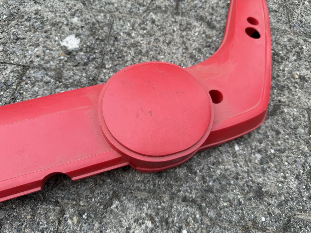 Pièces pour mobylette: Seitenschutz Piaggio Ciao rot – D'occasion à Bolken par si.x.las 2