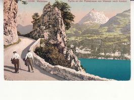 Walensee Weesen-Amden 1916 mit ST Weesen