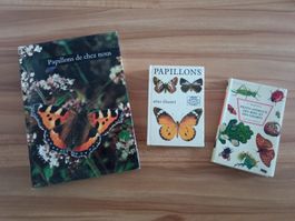 lot 3 Livres Papillons