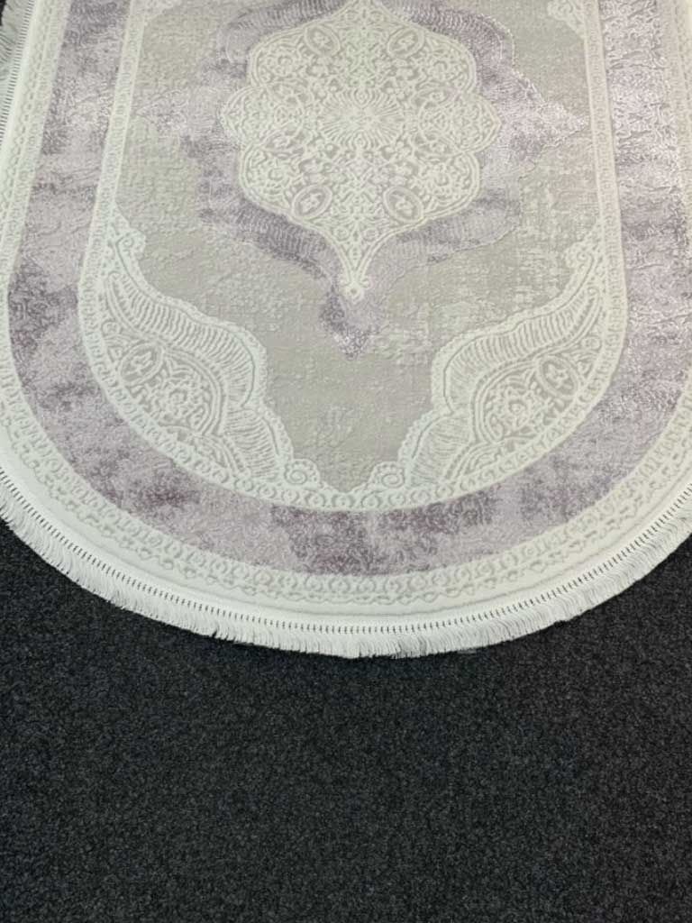 Tappeti: Teppich Valeri, 120 x 180 cm Lila -Oval – Nuovo (secondo la descrizione) da Reinach AG venduto da evimshop 2