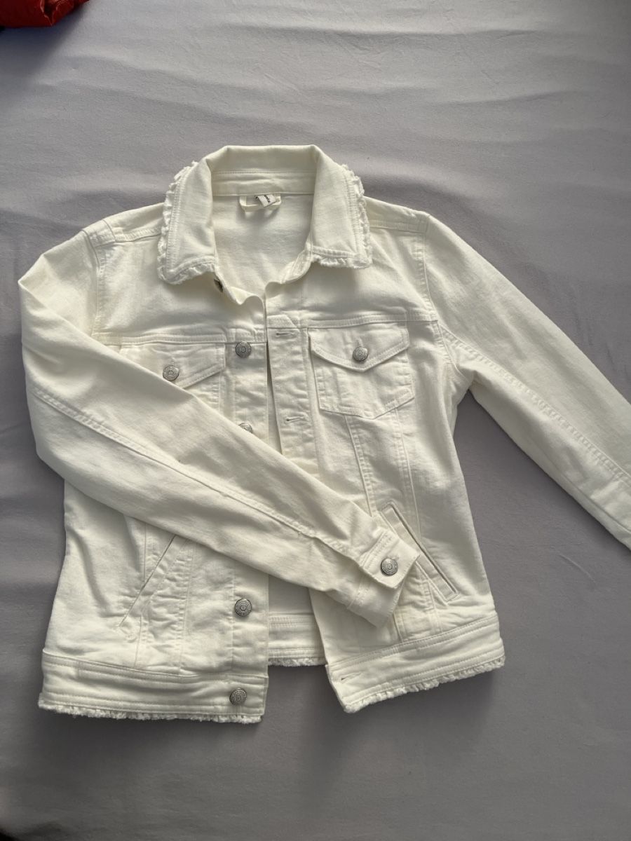 Giacche: Weisse Jeansjacke der Marke Soyaconcept – Usato da Fürstenau venduto da dur_r9f6