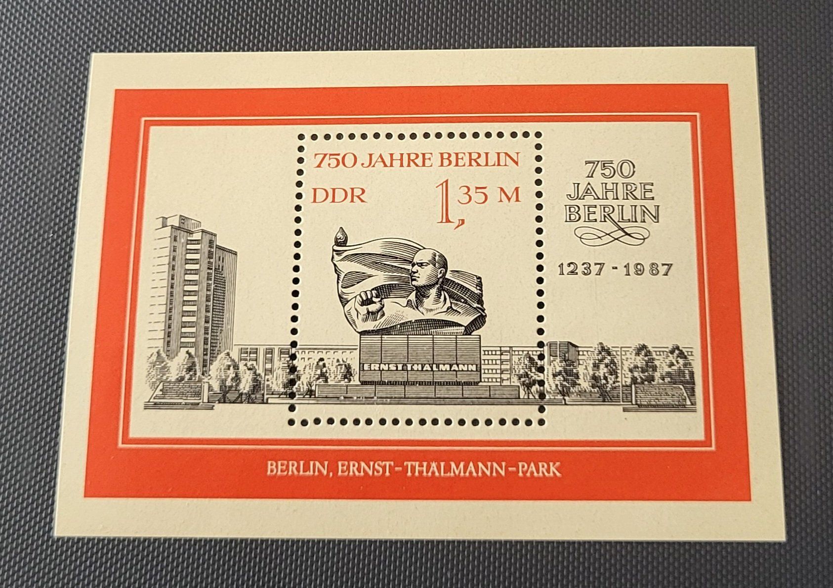 Tous les timbres: DDR 1987 block briefmarke – D'occasion à St Gallen par Stampsalshobby18