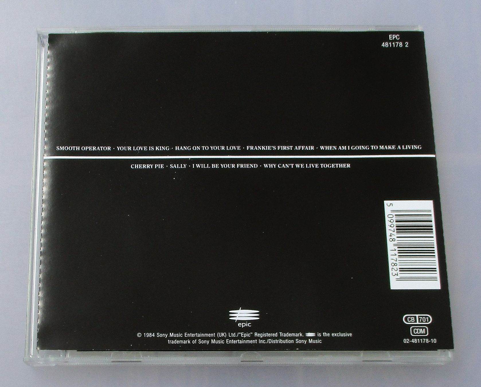 CDs: SADE - Diamond Life – Gebraucht aus Wattwil von Muriel11 1