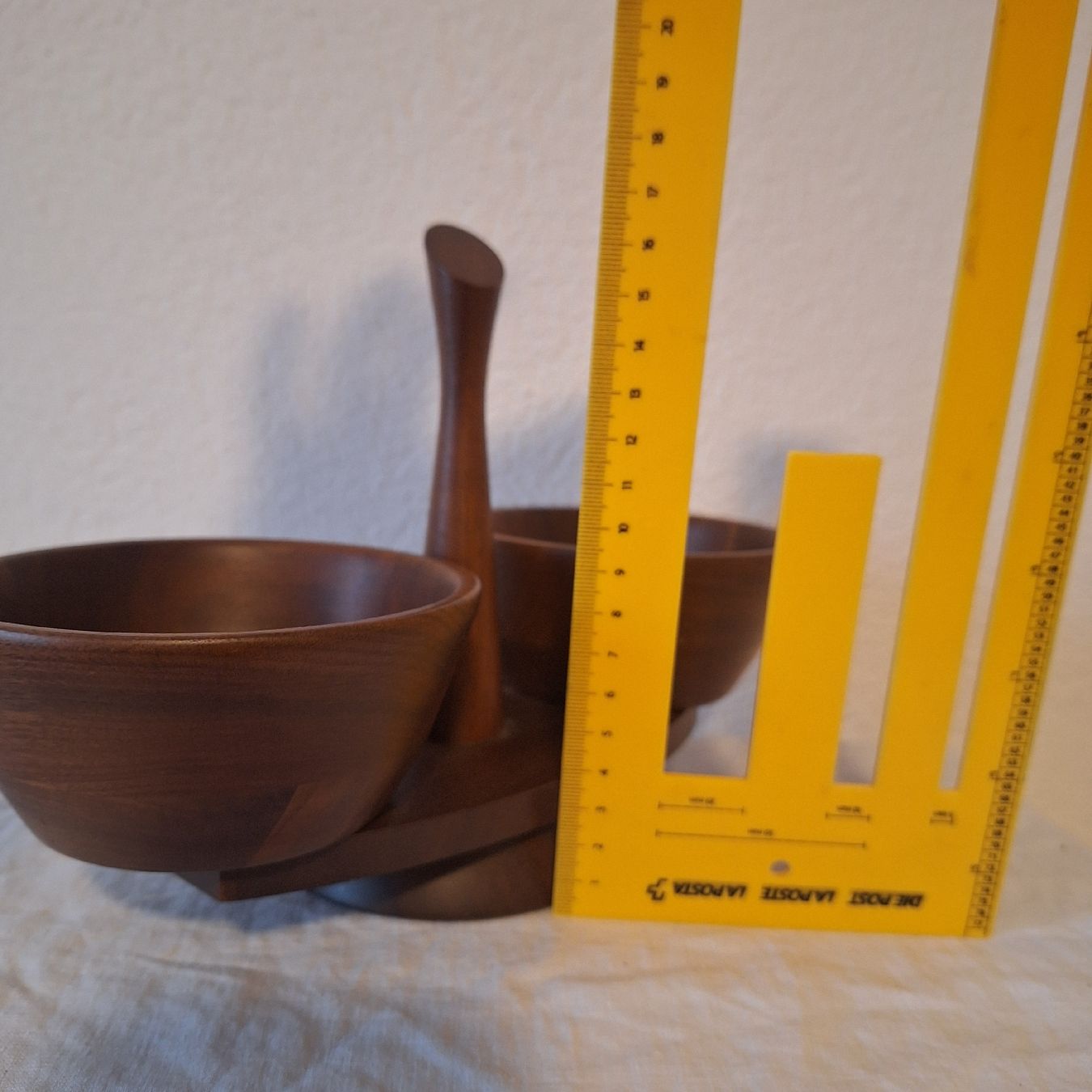 Ciotole: Versand OK! Solid Black Walnut Kustom Kraft Servierschale – Usato da Winterthur venduto da Goldpipau 7