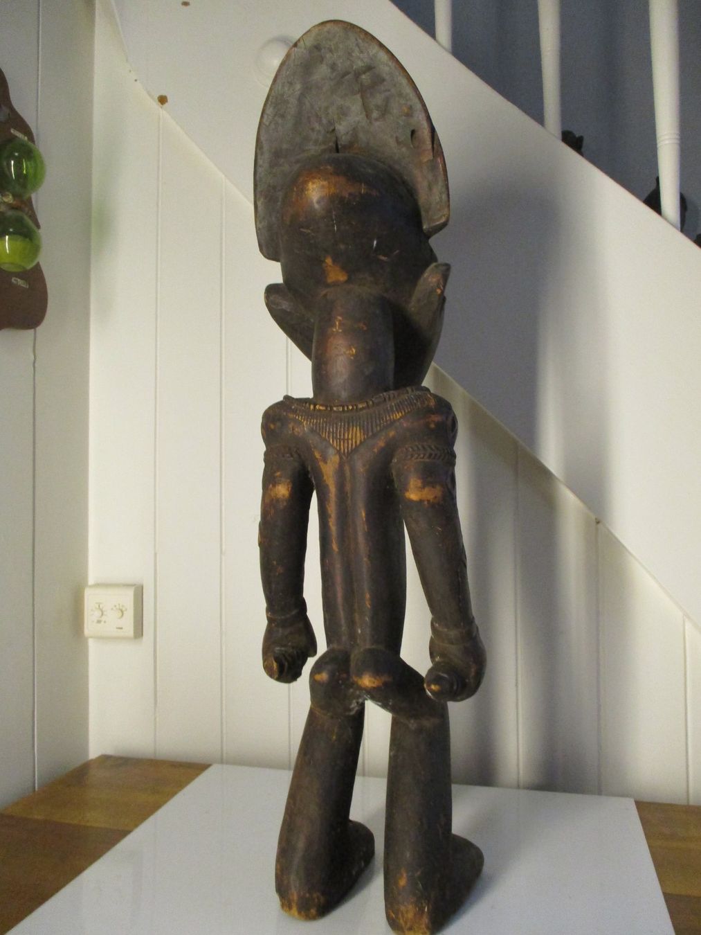 Skulpturen & Statuen: Kult-Figur Frau herausgestreckte Zunge tribal art Skulptur – Gebraucht aus Windisch von Autogrammo 6