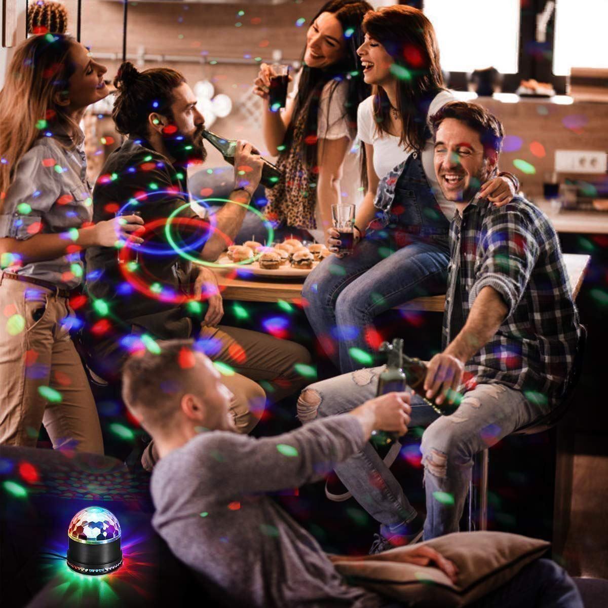 Lampade: Discokugel LED Lichteffekte Discolampe – Nuovo (secondo la descrizione) da Thun venduto da nuonuoshop 8