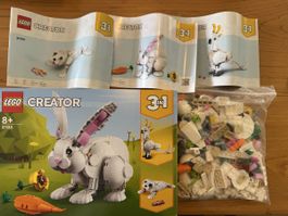 Lego Creator 3in1 weisser Hase