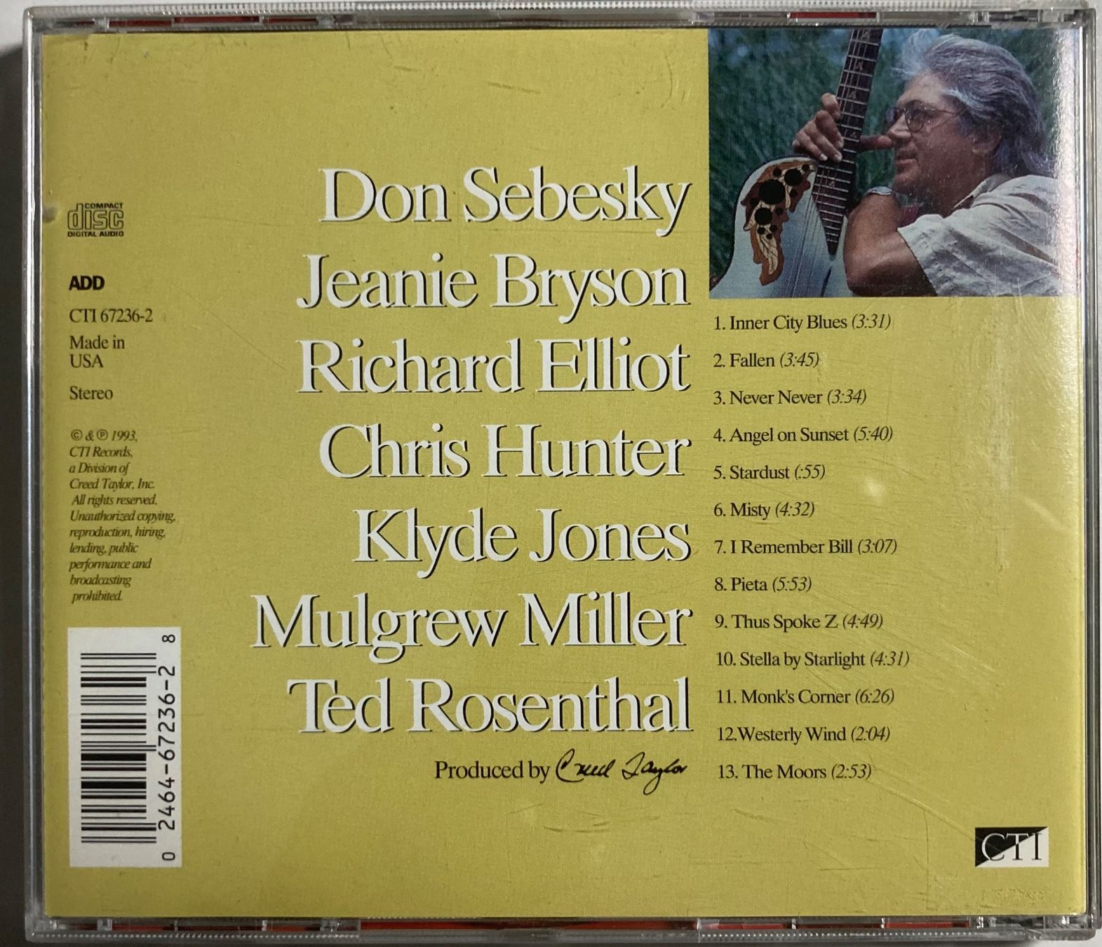 CD: LARRY CORYELL - FALLEN ANGEL – Usato da Poliez-Pittet venduto da Newtown-Records 1