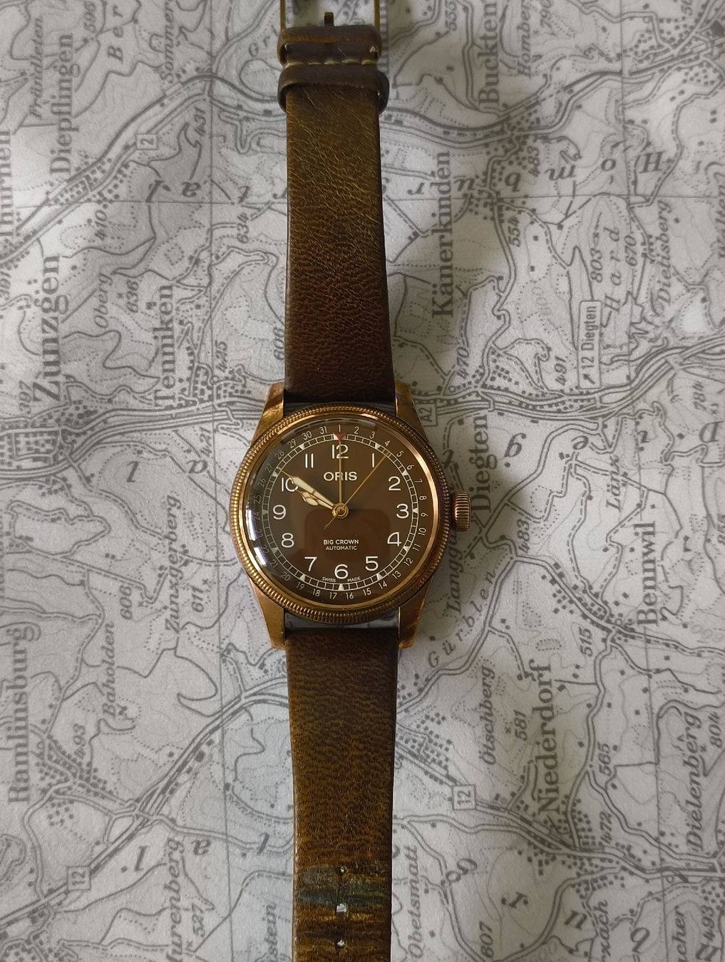 Oris Orologi: Oris Big Crown Bronze Pointer Date Automatik – Usato da Zürich venduto da Montres_P 3