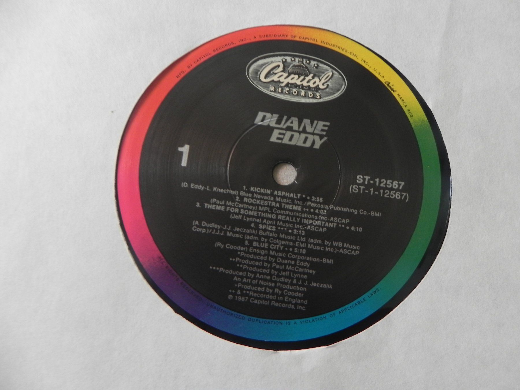 Dischi in vinile: LP USA Rock Duane Eddy 1987 The Rebels – Usato da Siebnen venduto da krimsie 4