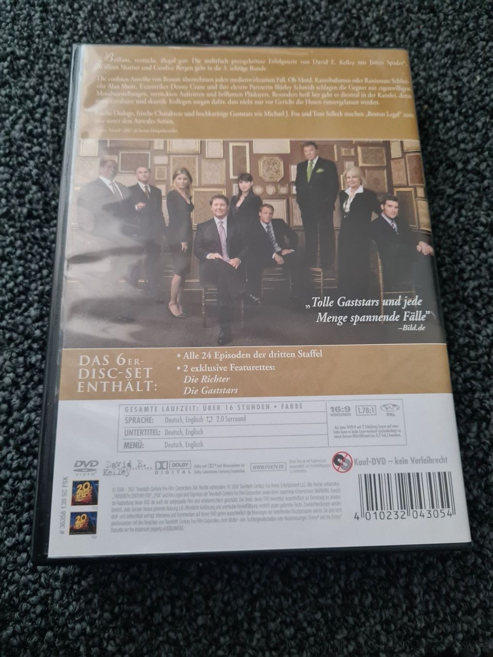 Alle DVDs: BOSTON LEGAL STAFFEL 3 – Gebraucht aus Ruswil von jan_bxl5 1