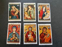 BURUNDI 1977 NOEL SERIE  gest. (E32)