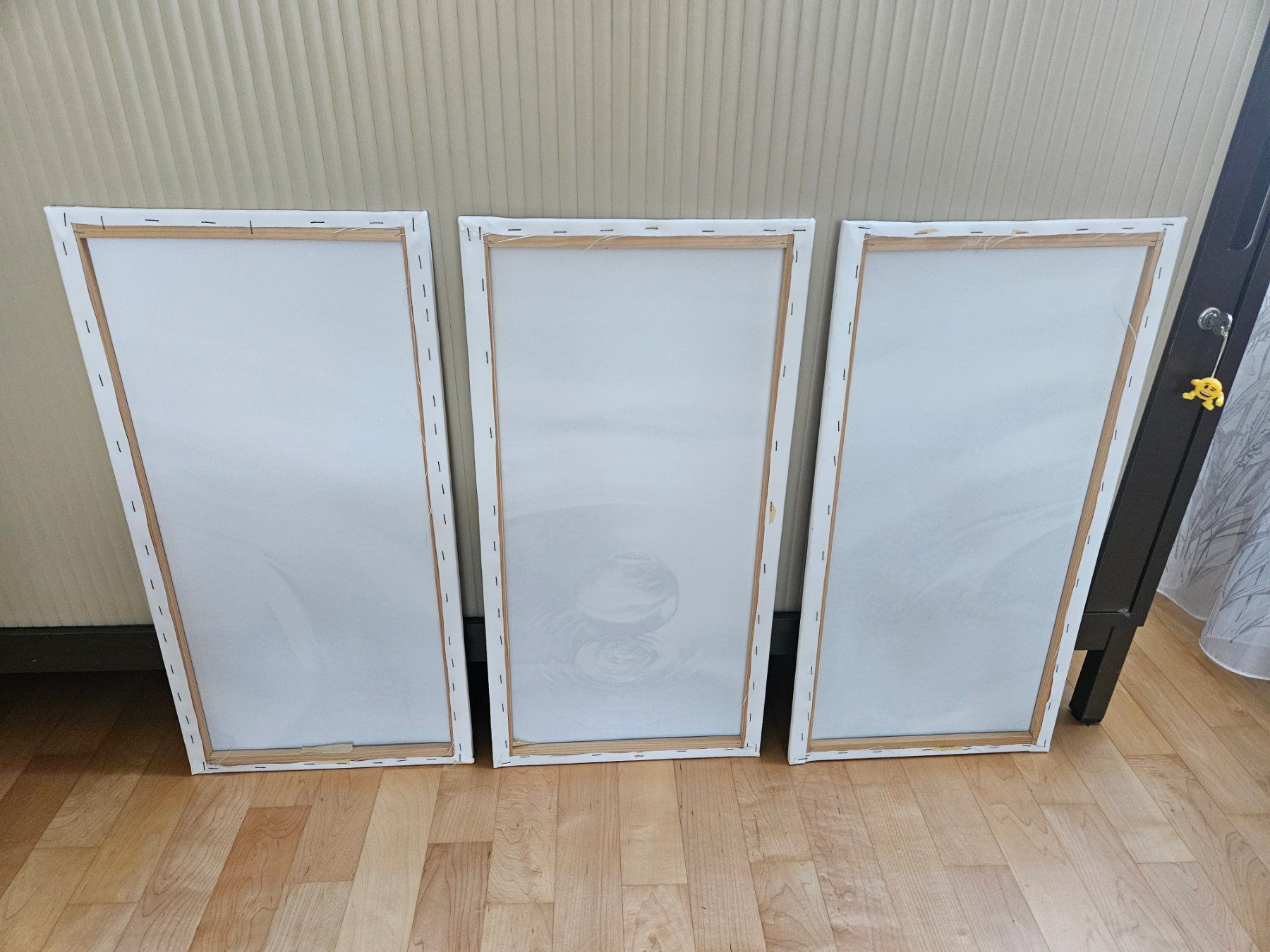 Poster & Bilder: Bild Wassertropfen 3-teilig - Grösse je 31 x 62 cm – Gebraucht aus Hergiswil NW von Roli68 1