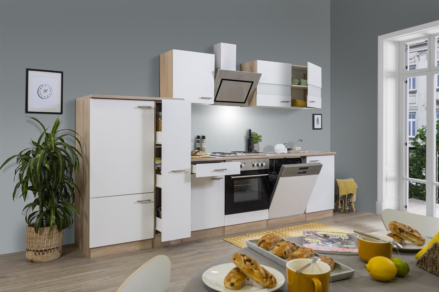 Cucine complete: 035 Küchenzeile Küchenblock 310cm E/W - Küche Einbauküche – Nuovo e nell'imballaggio originale da Wallenwil venduto da toesstalvertrieb 2