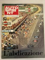 vintage italian magazine AUTOSPRINT N° 33 20 agosto 1973