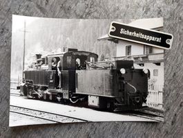 Zillertalbahn Dampflok in Mayrhofen - 1962 - Foto