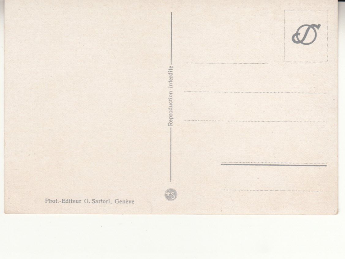 Cartoline postali: Genève ca. 1940 – Usato da Bürglen TG venduto da StampGraf 1