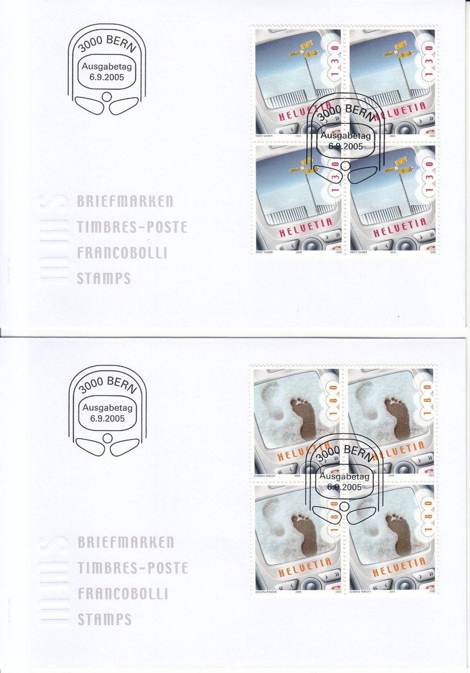Tutti i francobolli: SBK 1173 - 1176 im 4er-Block FDC – Usato da Bürglen TG venduto da StampGraf 2