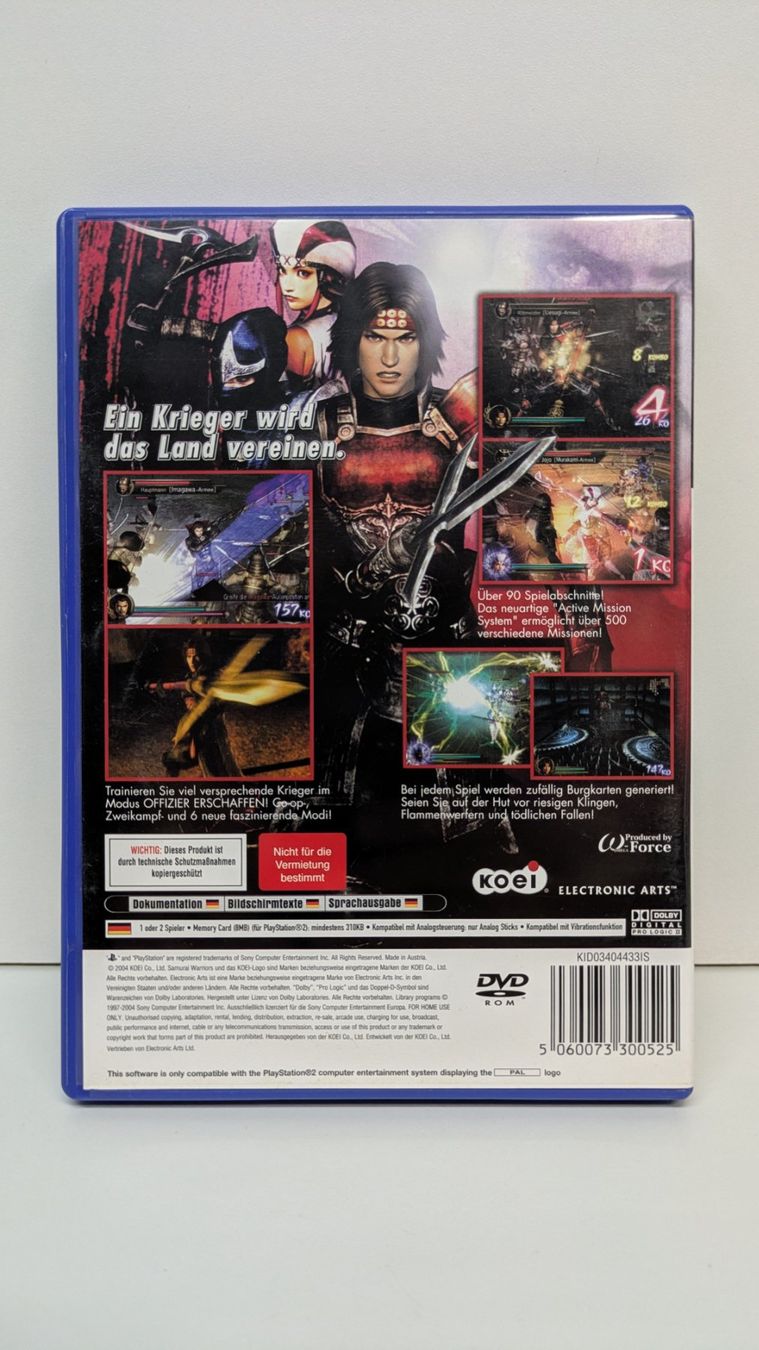 Spiele: Samurai Warriors - PlayStation 2 – Gebraucht aus Menziken von mame18 2