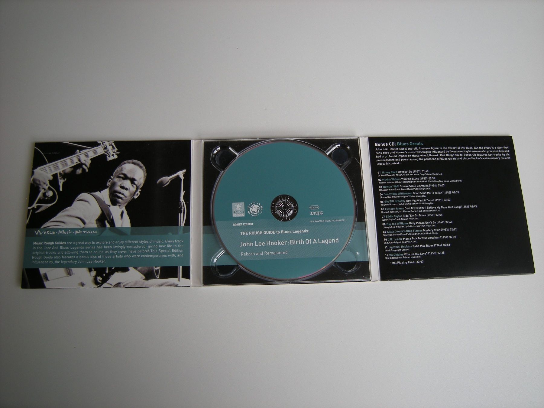 CD: JOHN LEE HOOKER - Birth of a Legend – Usato da Basel venduto da Ceebee62 3