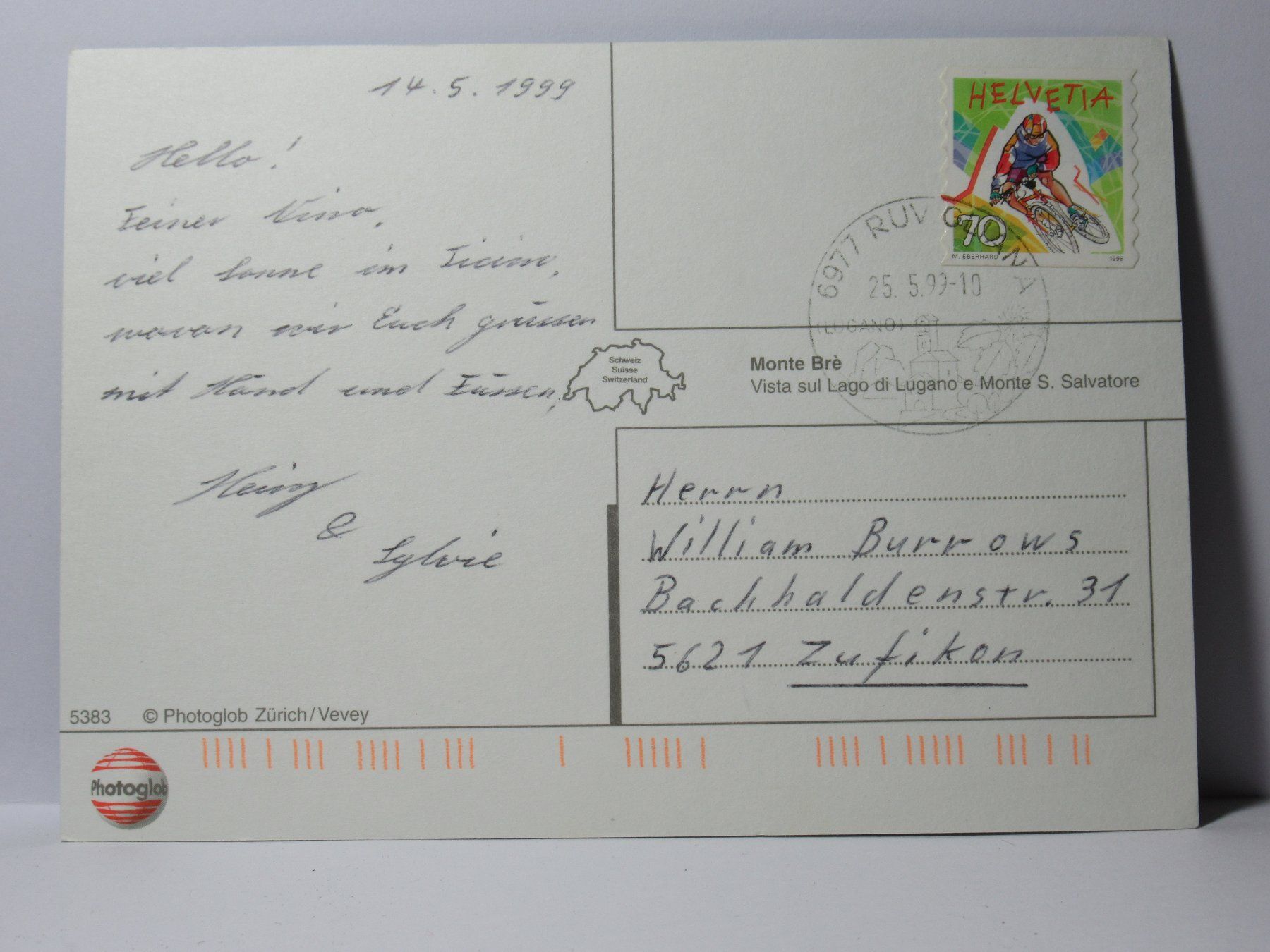 Cartoline postali: Monte Brè – Usato da Grenchen venduto da frechri 1